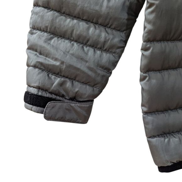 BlackYak Women's XXS 155CM Down Jacket Lightweight Puffer Zip Up Grey - Picture 6 of 12